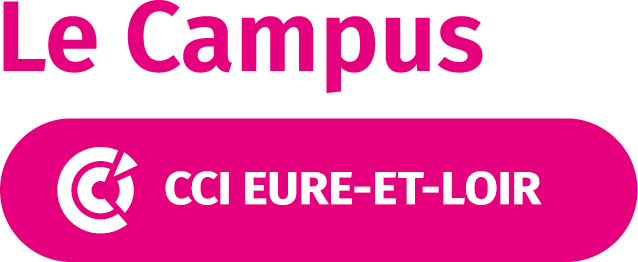Logo Site internet – Le Campus par La CCI Eure-et-Loir