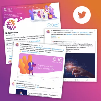 Posts Twitter I.A. Loire Valley