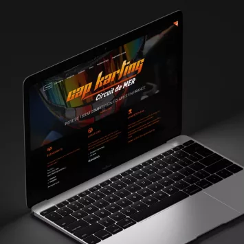 Site internet Cap Karting