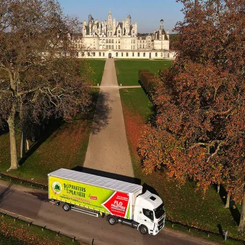 Bâche camion 10 palettes pour la Planète