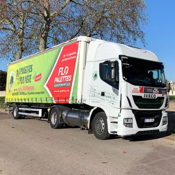 Bâche camion 10 palettes pour la Planète