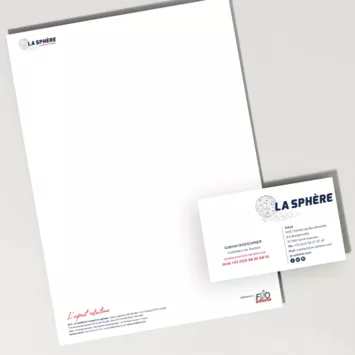 La Sphère charte papeterie - Vent en Poupe