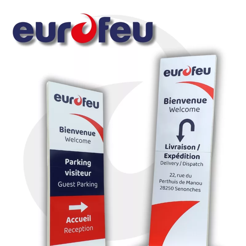 EUROFEU : Signalétique extérieure