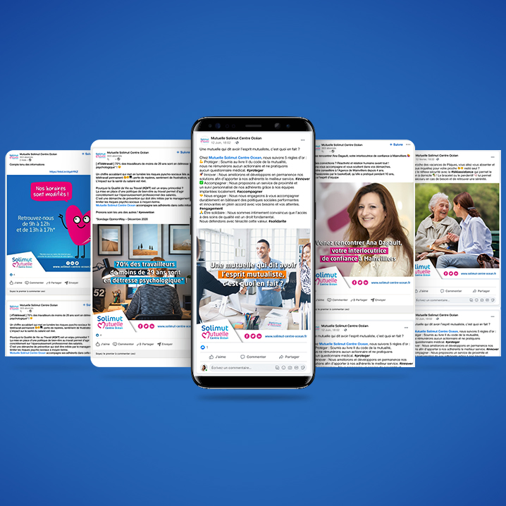 Site internet – Mutuelle Solimut Centre Océan