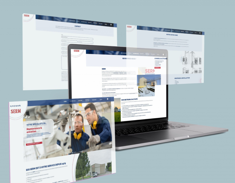 Site internet – SERM – Chartres