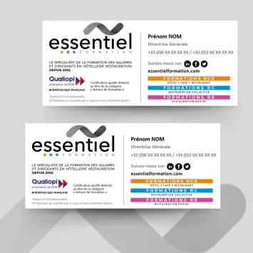 Signature email essentiel formation
