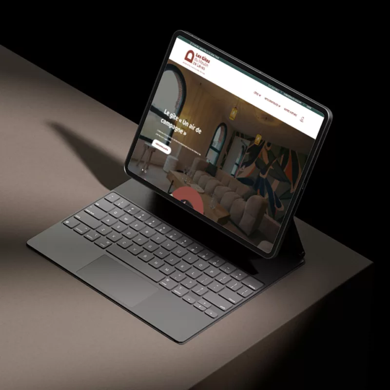Site internet – Les Gîtes du Moulin de Lèves