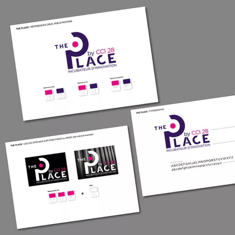 Charte graphique – THE PLACE