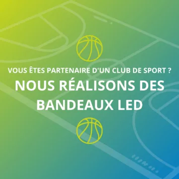 Bandeaux LED colisée Chartres