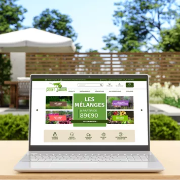 Point jardin e-commerce