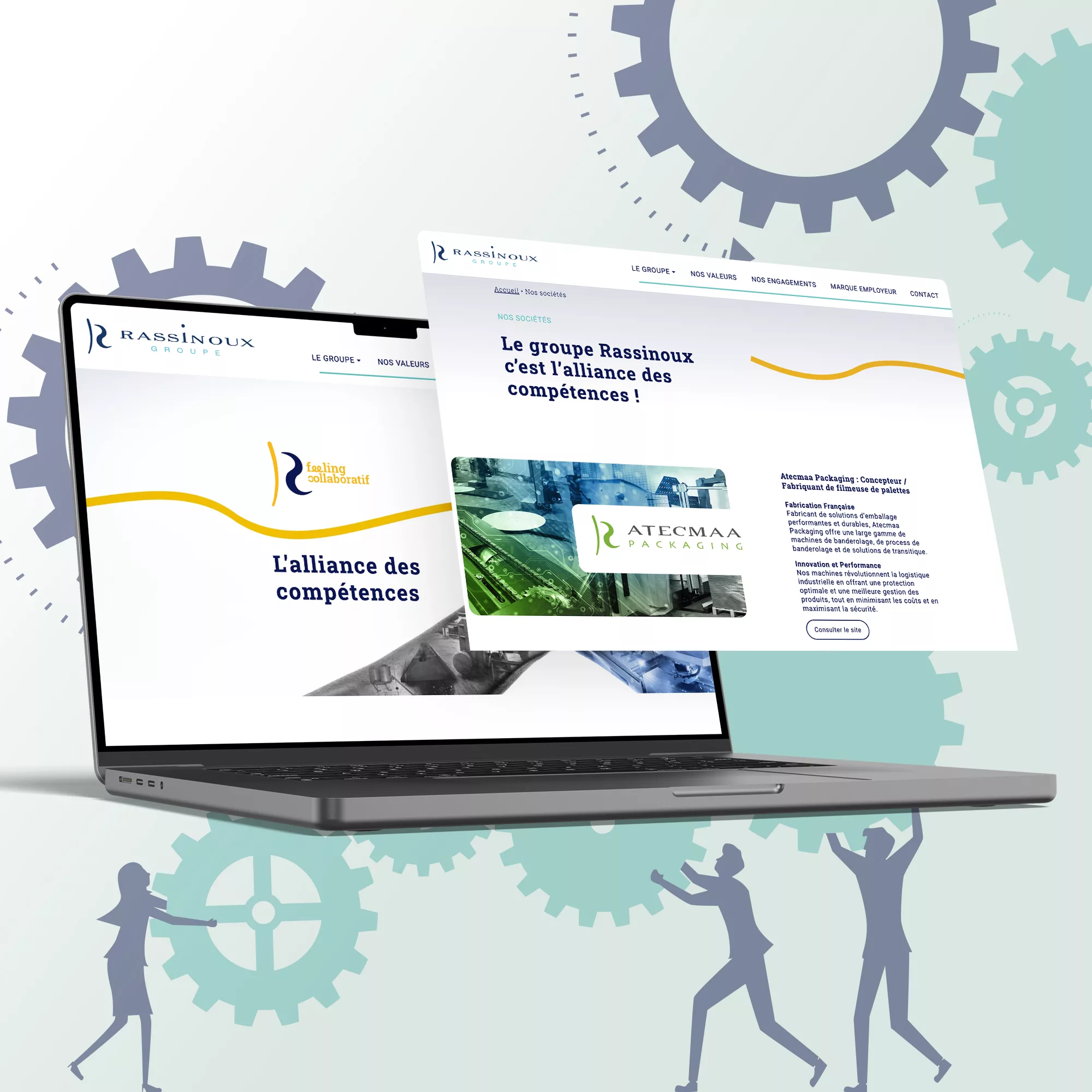 Refonte du site internet du Groupe Rassinoux