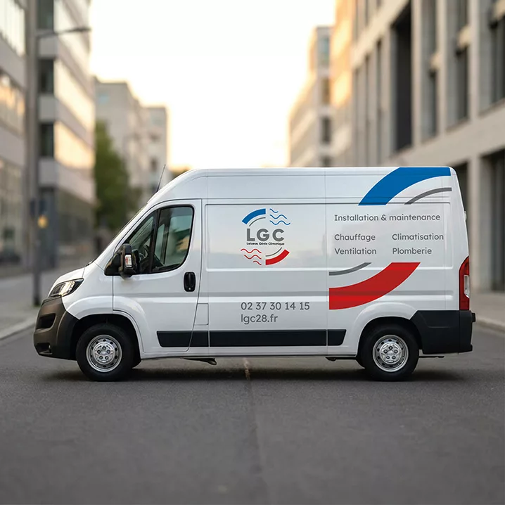 Création du covering des véhicules utilitaires LGC
